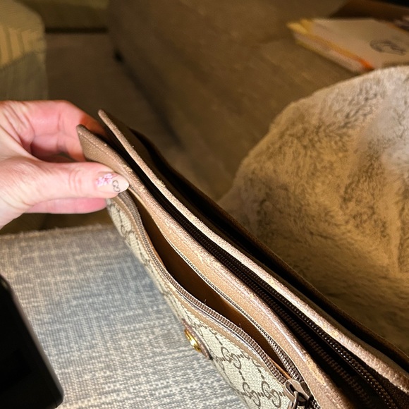 217. vintage Gucci GG clutch w/coa - Picture 13 of 13